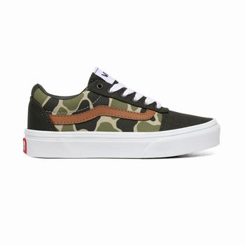 Gyerek Vans Frog Camo Ward Sportcipõ VA9158472 Camo/Fehér